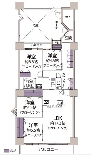 愛宕浜2丁目中古マンション